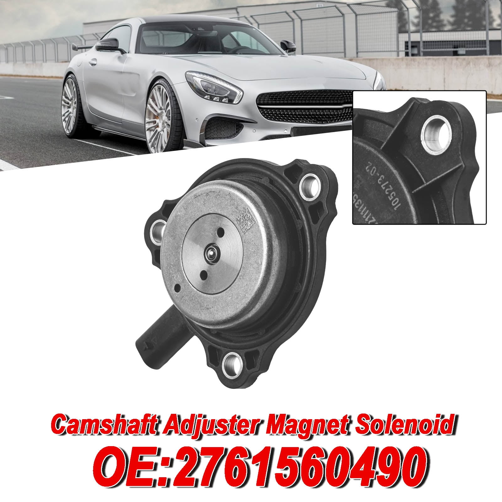 2PC Camshaft Adjuster Magnet Solenoid for Mercedes-Benz C E CL CLS 