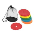 thumbnail image 4 of Paquete de 50 Marcas de Suelo, Conos Planos, Agujero Inferior, Antideslizantes, 15,2 Cm, Puntos de Asiento Redondos, Equipo de Entrenamiento de Fútbol, 4 of 9