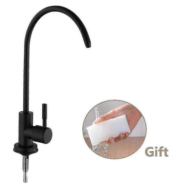 Exquisite Stainless Steel Tap Kitchen Direct Drinking Faucets 1/4 Inch Anti-osmosis Purifier Stainless Steel Ceramic Core Lead-free Taps