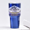thumbnail image 3 of Botella aislada con pajita de agua de 30 oz con taza térmica para viajes al aire libre azul, 3 of 9
