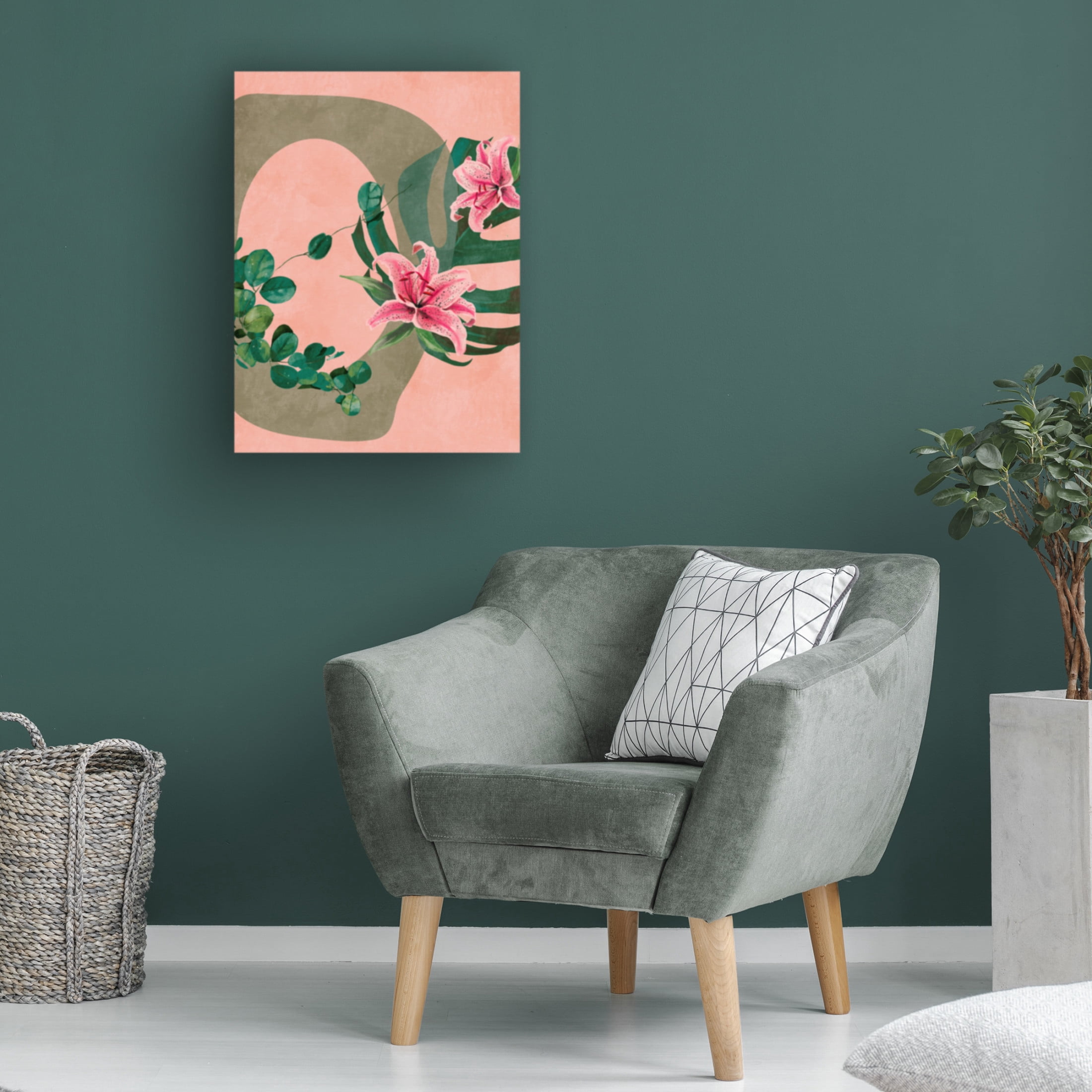 Trademark Fine Art Ana Rut Bre Leaves More 11 Canvas Wall Art
