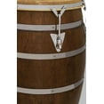 thumbnail image 3 of LP 14" Siam Oak Barril De Bomba With Chrome-Plated Hardware 16 in., 3 of 4
