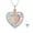 Orange, variant on April Rose Love Urn Necklace 925 Sterling Silver Cremation Jewelry with Funnel Filler Kit