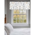 thumbnail image 3 of Watercolor Wildflowers Curtain Valances for Windows, Spring Pastoral Botanical Kitchen Valance Window Treatment, Light Filtering Block Curtains for Bathroom/Bedroom/Living Room 42'' x 12'', 3 of 9
