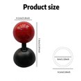 thumbnail image 5 of Car Push to Start Car Button Start Lever, Car Engine Start Stop One Button Rocker, One-Touch Overall Metal Ball-Bar Starter Cars Accessories, 5 of 5
