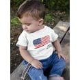 thumbnail image 2 of Independence Day Usa Flag T-Shirt Infant -Image by Shutterstock,  12 Months, 2 of 4