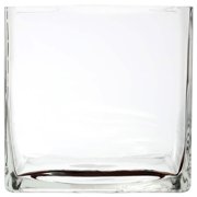 6 Pack: 7 Square Vase by Ashland