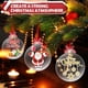 thumbnail image 4 of 10/5PCS Acrylic Christmas Tree Ornament Blank Transparent Acrylic Disc DIY Blank Christmas Round Decor with Hole for DIY Craft, 4 of 5