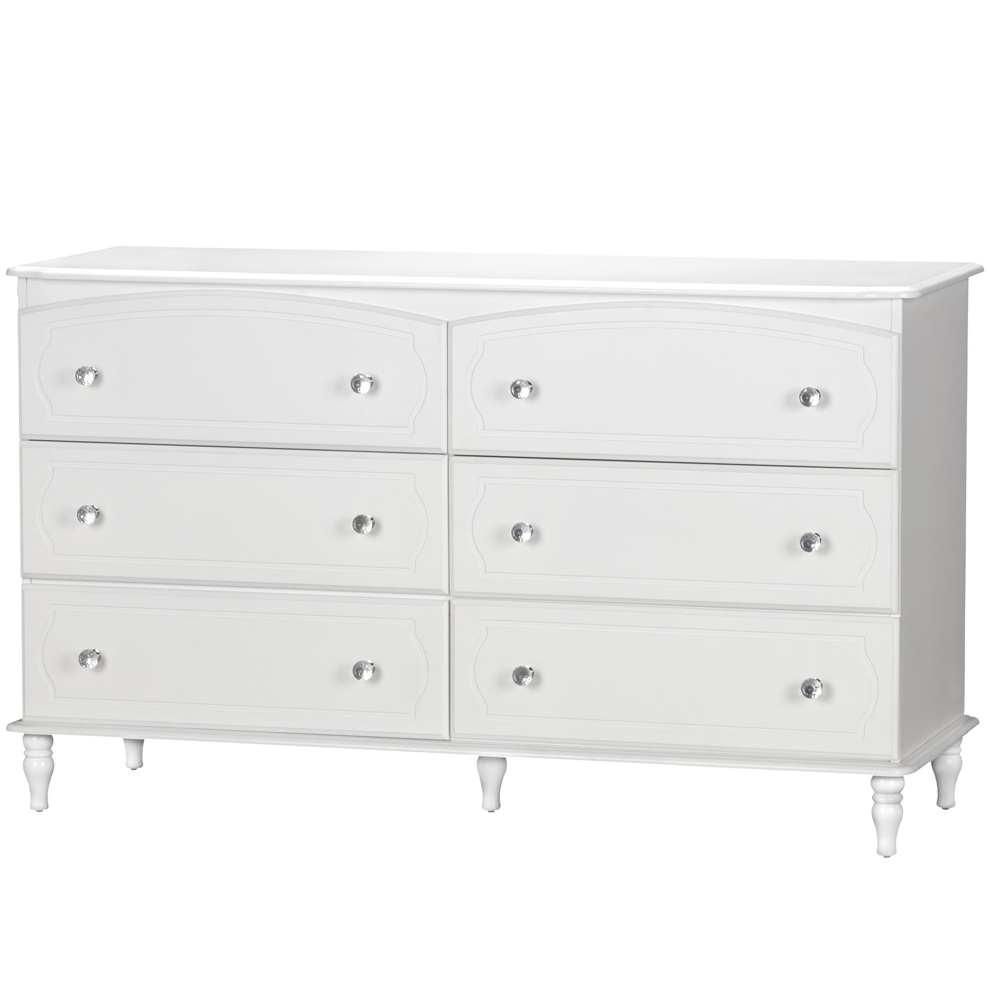 Rowan Valley Laren Kids White 6 Drawer Dresser Walmart
