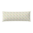 thumbnail image 2 of Disketp Summer Beach Gnomes Print Body Pillow Cover - Super Soft 20x54 Body Pillow Case,Long Side Hidden Zipper, 2 of 8