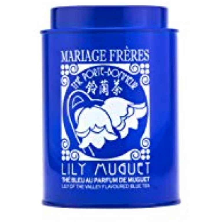 Mariage Freres Tea Blue Lily Muguet Tin Blue 90G