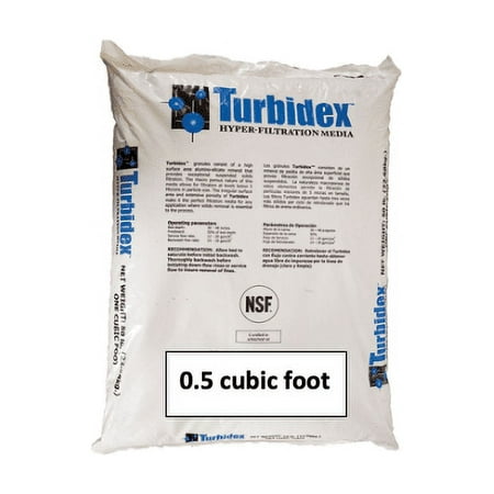 Turbidex (Zeo-Prep) Media - 0.5 cu ft