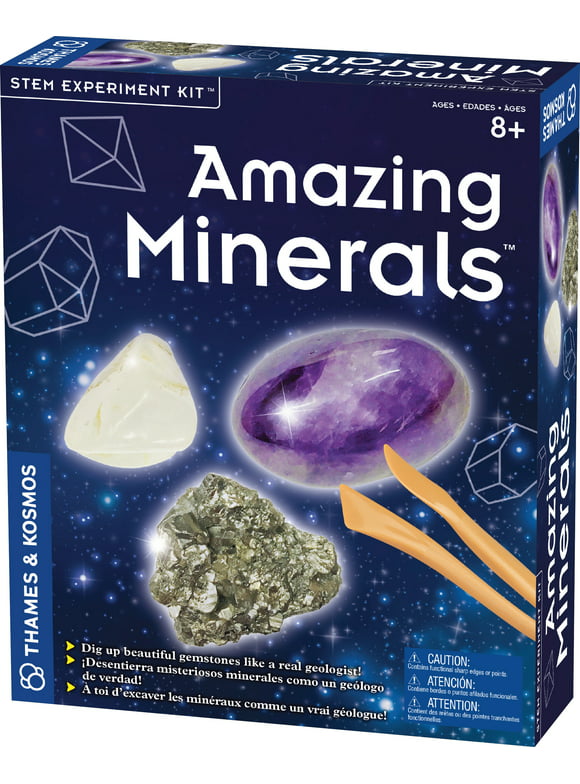 Spark Series: Amazing Minerals Science Experiment Kit (3L Version)