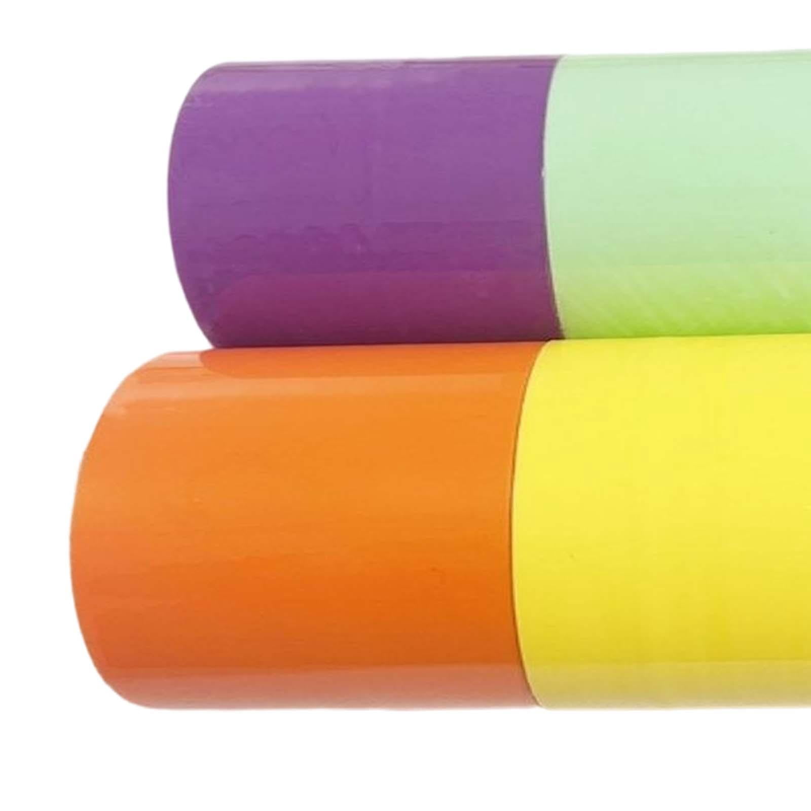 6Pcs Sticky Ball Tapes DIY Rainbow Sensory Toy 6 Colors 4 inch Wide for Kids