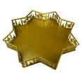 thumbnail image 5 of PAMINGONO Metal Snack Dish Tea Serving Tray Elegant 1Pack, 5 of 8