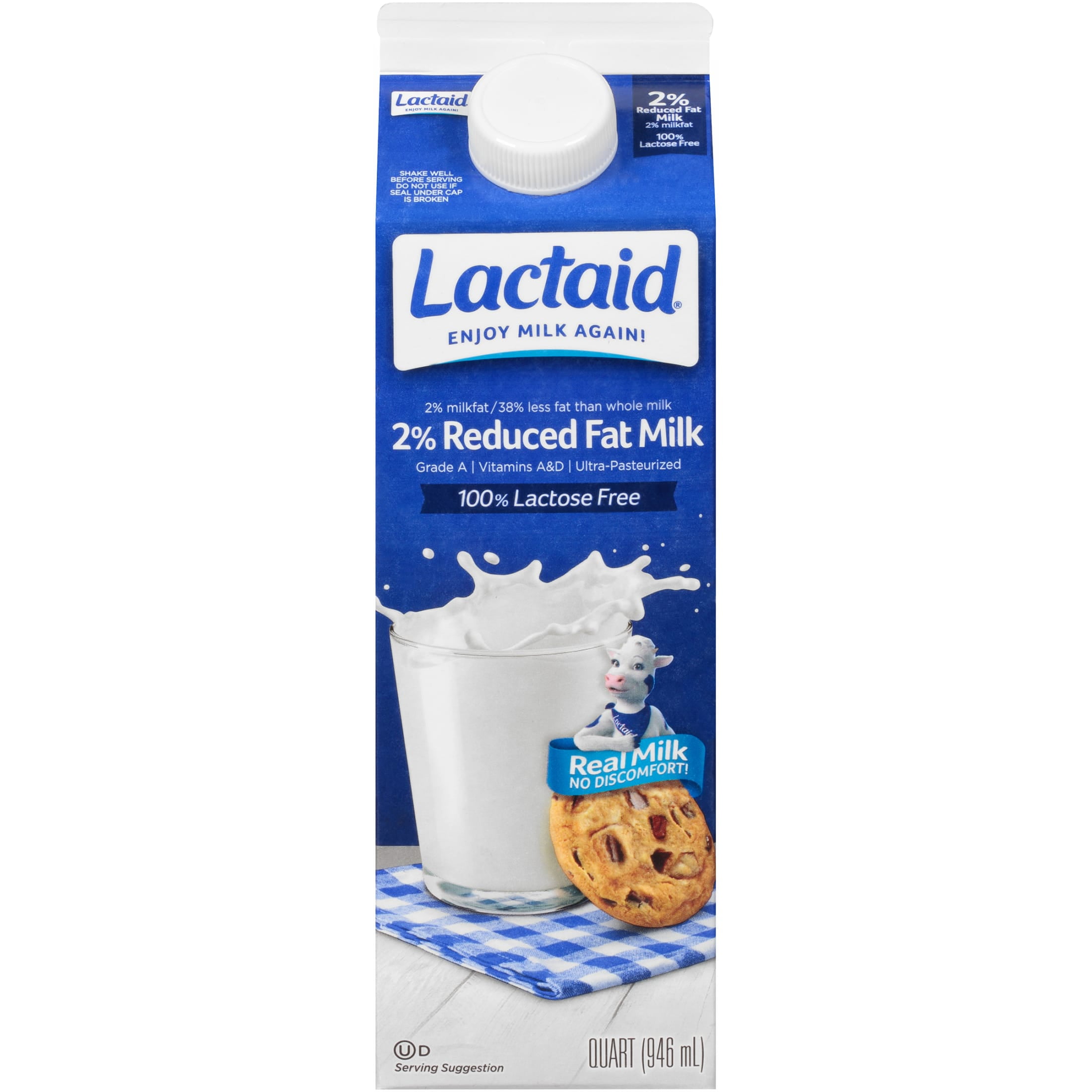 Lactaid Reduced Fat Milk, 1 quart