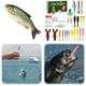 thumbnail image 3 of Calendario Cuenta Regresiva Navideña Adviento DQrwqpou 2024 Señuelos Pesca Blandos Cucharas Minnow Regalo Navidad para Padre Abuelo, 3 of 9