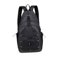thumbnail image 4 of Mochila para hombre Yinane bolso de pecho cruzado informal para correr viajar Negro 26 cm x 16 cm x 44 cm, 4 of 8