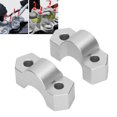 thumbnail image 1 of Handlebar Adapter, Anti Fading Aluminum Alloy Fat Bar Riser  For Motorcycle, 1 of 8