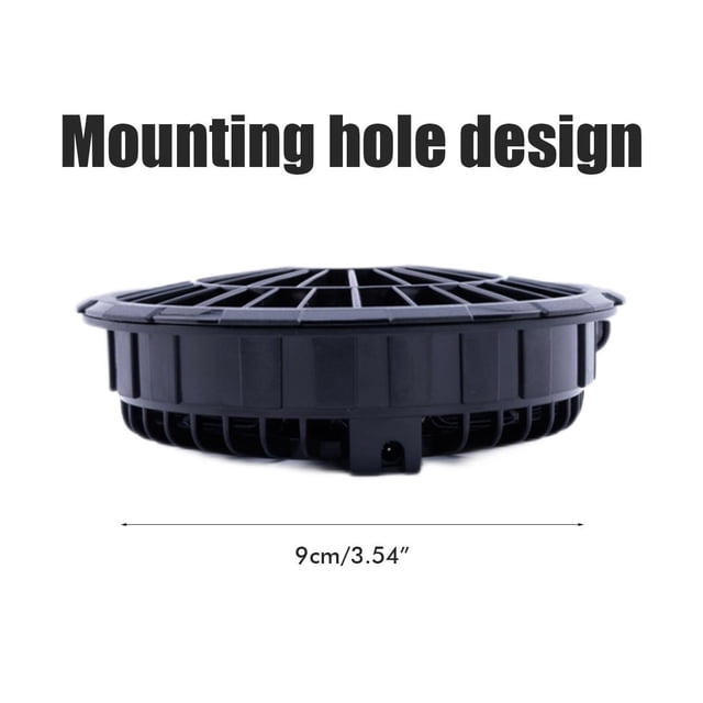 Ventilador de aire acondicionado Bling Bling para ropa grado profesional 12V