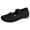 Black, variant on TOWED22 Sandals for Women Slip on Pumps Flat Pointed Toe Sparkle Pearl Cute Sexy Fashion Casual Summer Wedge Womens Sandals(Khaki,6.5)