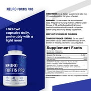 (5 Pack) Neuro Fortis Pro Capsules, Advanced Maximum Strength, NeuroFortis Pro Supplement Pills for Brain and Cognitive Health
