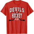 thumbnail image 1 of New Jersey Devils Stars Red Officially Licensed T-Shirt - As Picture - L, 1 of 2