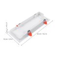 HOOWIFFY Cabinet Access Panel, White, Recessed Design for Home Lighting ...