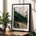 thumbnail image 4 of Sequoia Bridge - Three Rivers California Photography Bridge Nature Scenic Rural Landscape Forest Black Framed Wall Art Print 20 x 30 inches, 4 of 8