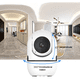 thumbnail image 3 of Cámaras de seguridad para el hogar con intercomunicador de voz bidireccional, resolución HD de 1080P para imágenes vívidas, rotación flexible para una amplia cobertura, detección de movimiento para, 3 of 5