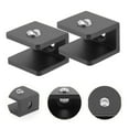 thumbnail image 3 of Yuangui Shelf Clamp Glass Bracket Brackets Adjustable Support Holder Floating Clip Desk Partition Wallmounts Mounting Mount, 3 of 10
