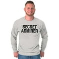 thumbnail image 5 of Secret Admirer Funny Valentines Day Long Sleeve TShirt Men Women Brisco Brands S, 5 of 6
