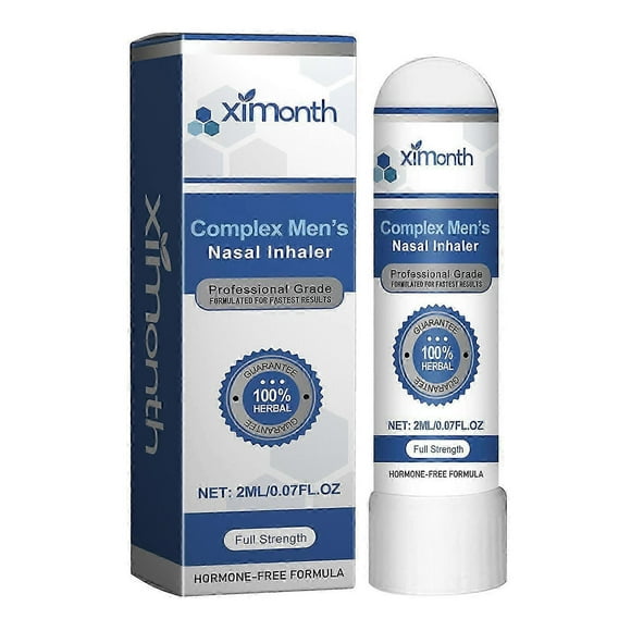 Mens Energy Boosting Nasal Inhaler Prostate Care Natural Relief for Daily Use Body Health_c*