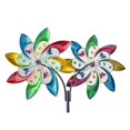 thumbnail image 1 of 84 x 44 x 6 Po OS Maison et Bureau Double Roue à Goupille Colorée Vent Spinner, 1 of 1