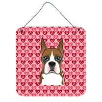 Carolines Treasures BB5293DS66 Boxer Wall or Door Hanging Prints 6HX6W multicolor