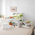 thumbnail image 5 of Homewish Kawaii Jungle Dinosaur Twin Bedding Sets 7-Piece for Kids, Tropic Coconut Tree Bedding Comforter Set, Cartoon Funny Animal Reversible Sheet Sets, Ultra Soft Bedroom Decor, 5 of 7