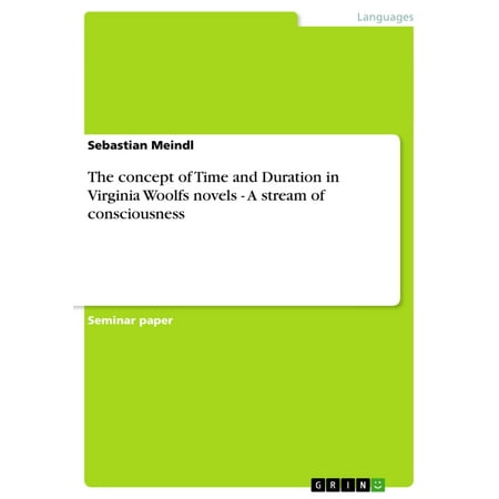 The concept of Time and Duration in Virginia Woolfs novels - A stream of consciousness -