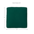 thumbnail image 5 of Sunbrella Outdoor 17 in. Square Chair Pad (2-Pack), Canvas Forest, 5 of 6