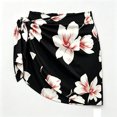 thumbnail image 3 of Boho Floral Beach Wraps for Women Bikini Cover Ups (Black One Size), 3 of 3
