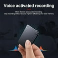 thumbnail image 4 of Digital Voice Recorder, Professional Noise Reduction MP3 Voice Activated Recording Device for Meeting Interview with Playback, 4 of 8