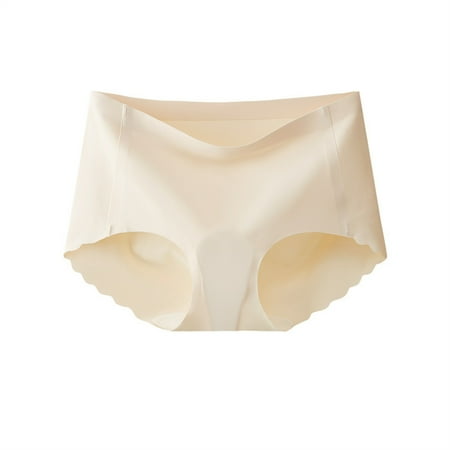 Underwear for Women Seamless High Waist Briefs  Breathable Soft Underwear  Anti-Chafing  No Panty Lines  Comfortable Fit  Nude Pink