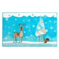 thumbnail image 1 of BM-XMAS-FF 19 x 31 in. Forest Friends Bathroom Rug, Multi Color, 1 of 1