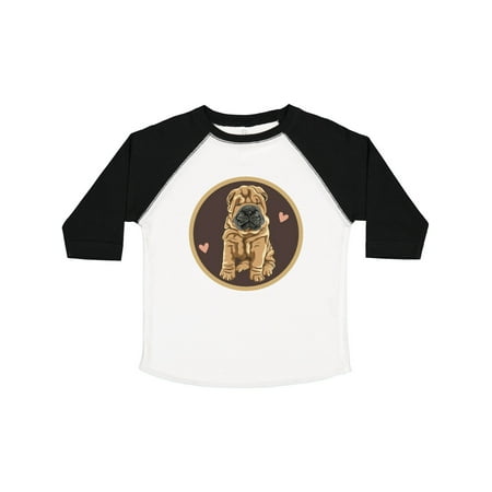 

Inktastic Chinese Shar-Pei Dog Art Gift Toddler Toddler Girl T-Shirt