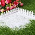 thumbnail image 2 of COMPUKAS Decorative Fence Mini Fence White for Seasonal Displays 1 Piece, 2 of 6