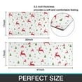 thumbnail image 7 of White Christmas Reindeer and Tree Pattern Kitchen Rugs Sets Of 2,Anti Fatigue Kitchen Mat Rugs Non Slip Washable,Decorative Kitchen Floor Mats for Kitchen,Sink,Laundry,17"x30"+17"x47", 7 of 7