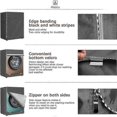thumbnail image 4 of Outdoor Washing Machine Cover, Dryer Protection Cover, Dustproof and Anti-aging Washing Machine Cover(Gray, 60 X 60 X 85 Cm), 4 of 5