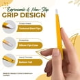 thumbnail image 4 of Pinzas para cejas aaasportx Professional Slant Top Golden, 4 of 9