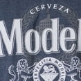 thumbnail image 2 of Modelo Especial 44986-Large Modelo Mens Blue Crest Logo T-Shirt - Large, 2 of 2