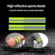 thumbnail image 3 of Wosthever 2 bandas reflectantes, brazalete elástico, pulsera, correas para piernas y tobillos, cinta reflectora de seguridad, correas para correr de Ciclismo Wosthever OD2737-00B, 3 of 6
