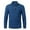 Blue, variant on Fesfesfes Sweater for Men Casual Solid Pullover Half Turtleneck Zip Knit Long Sleeve Sweater